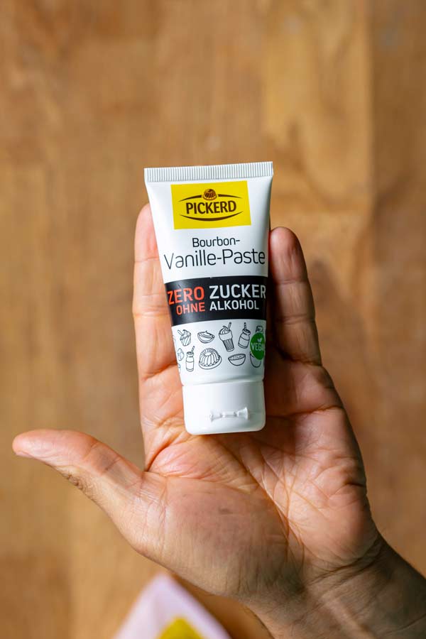 pickerd vanillepaste ohne zucker tube von oben