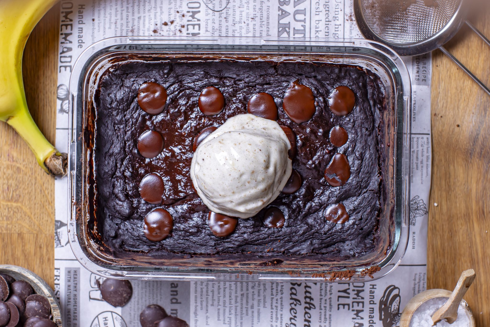 Vegane Brownies aus der Mikrowelle in gesund | Giansnutrition