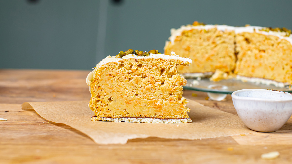 mit frosting aufgschnitten