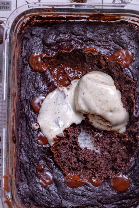 Vegane Brownies aus der Mikrowelle in gesund | Giansnutrition